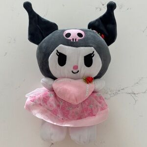 Sanrio Kuromi flower plush doll